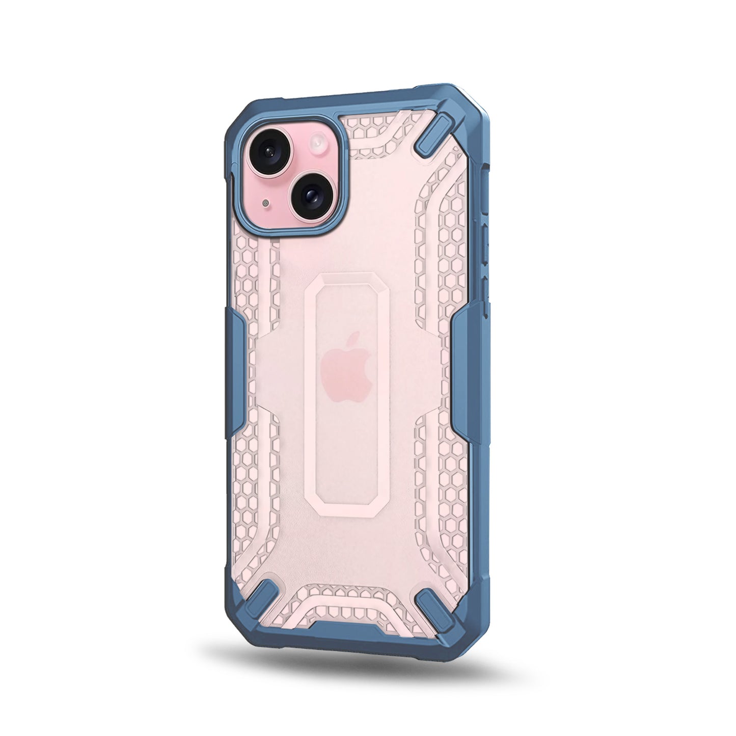 Heavy Duty Honey Comb Design For Apple iPhone 15