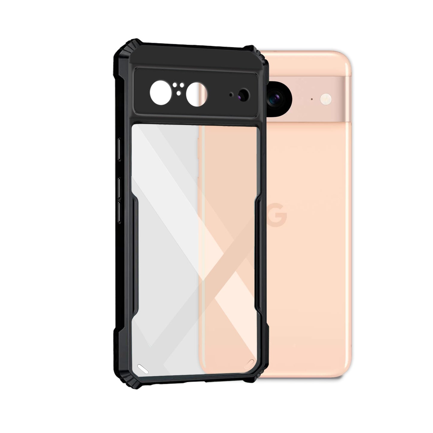 360 Degree Protection Back Cover For Google Pixel 8