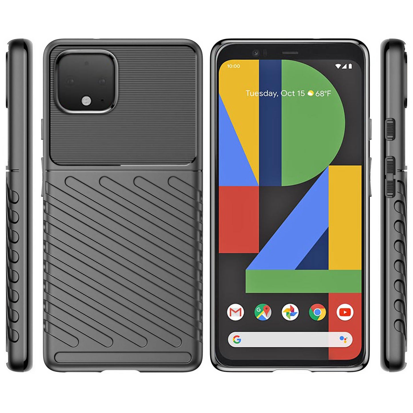 Thunderbolt Back Cover for Google Pixel 4