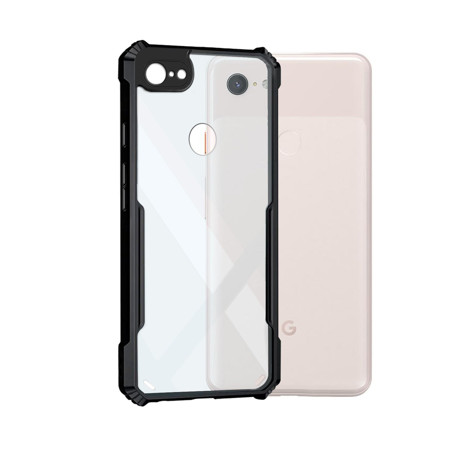 360 Degree Protection Back Cover For Google Pixel 3