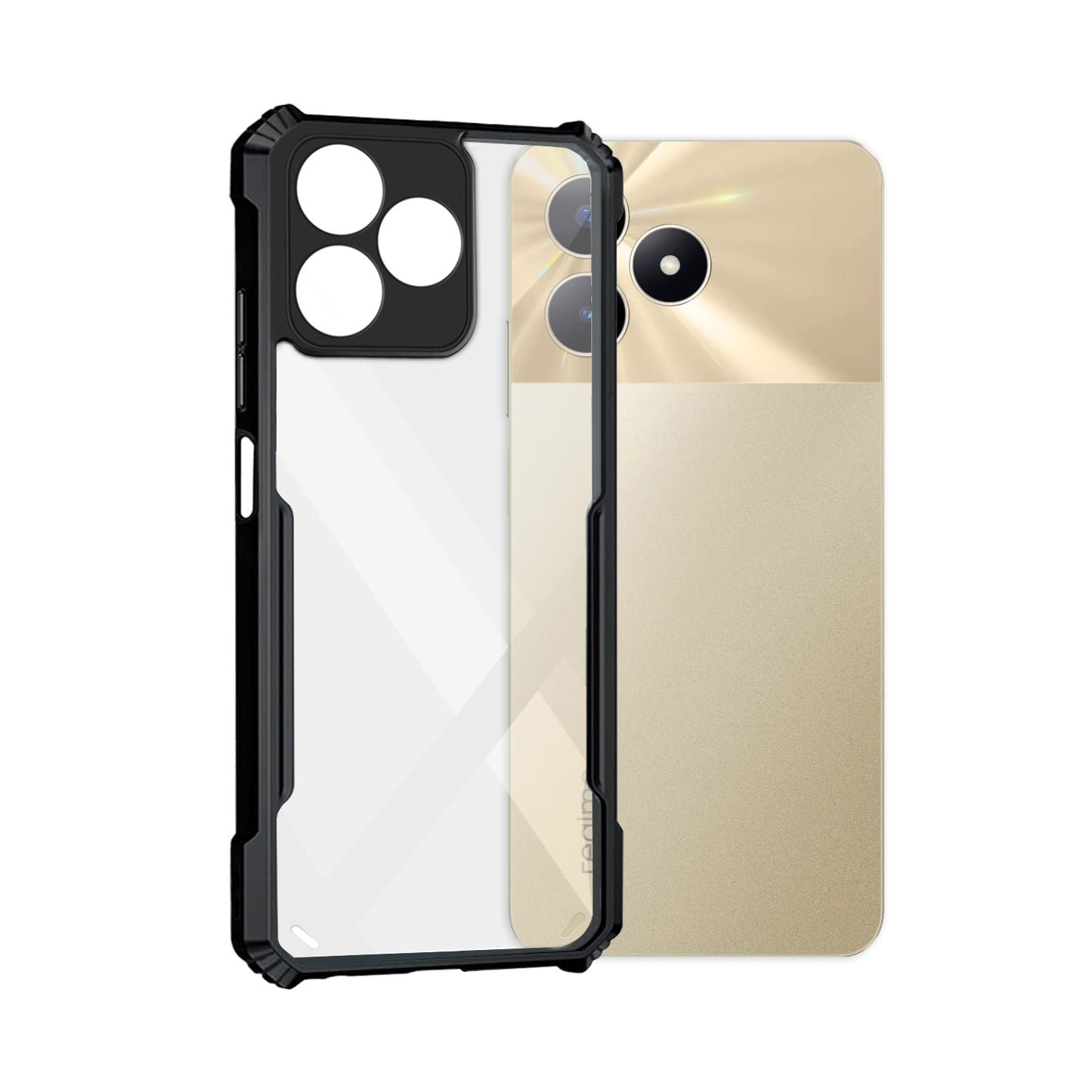 360 Degree Protection Back Cover For Realme Narzo N53