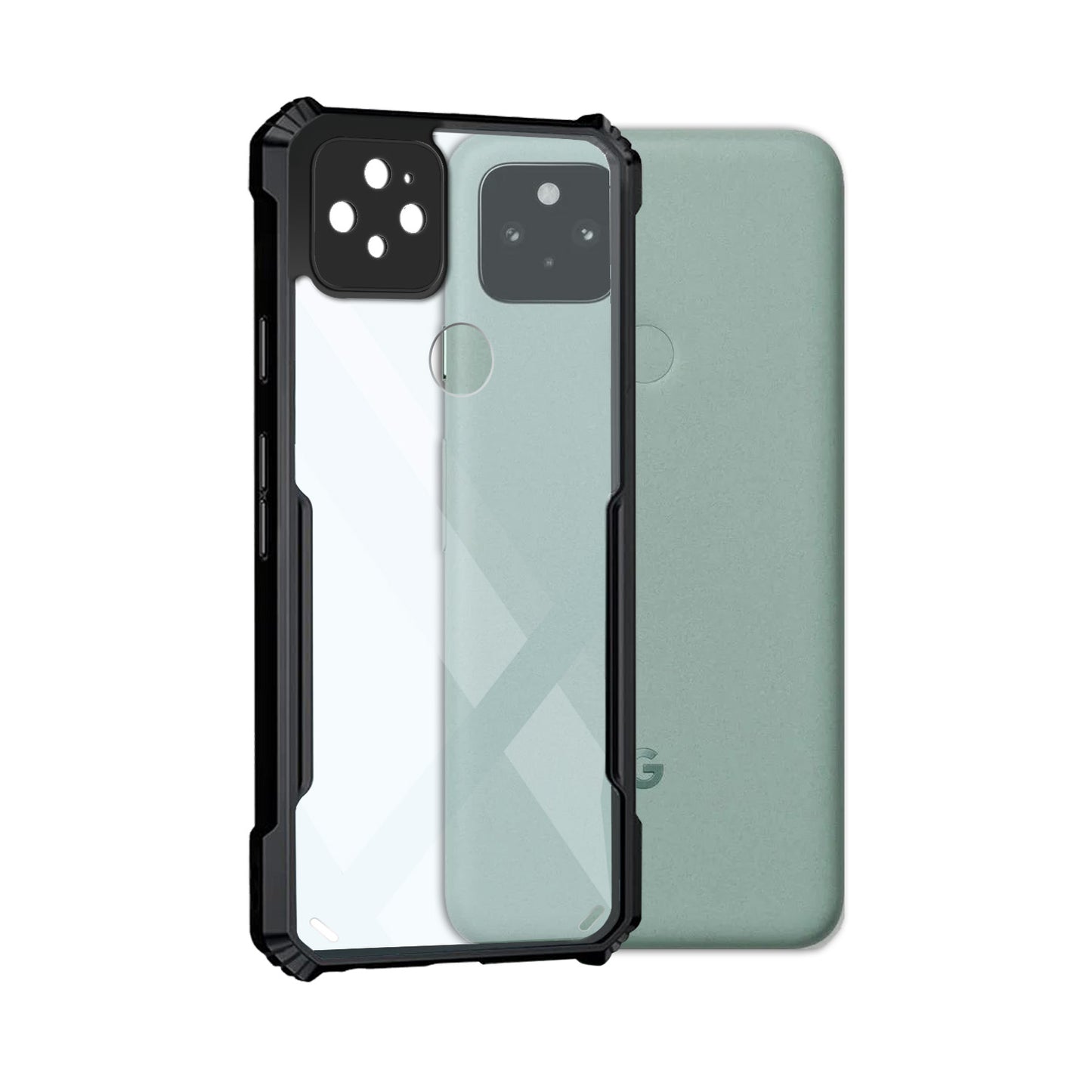 360 Degree Protection Back Cover For Google Pixel 5