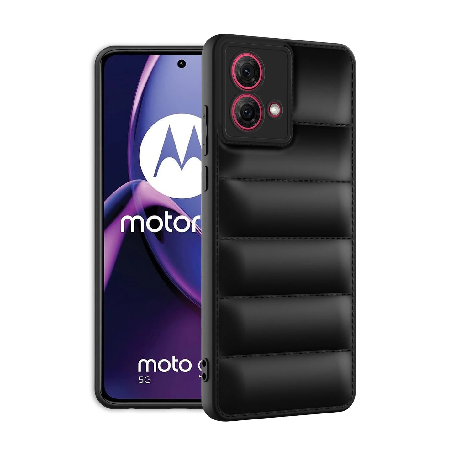 Puffer Back Cover for Motorola Moto G84