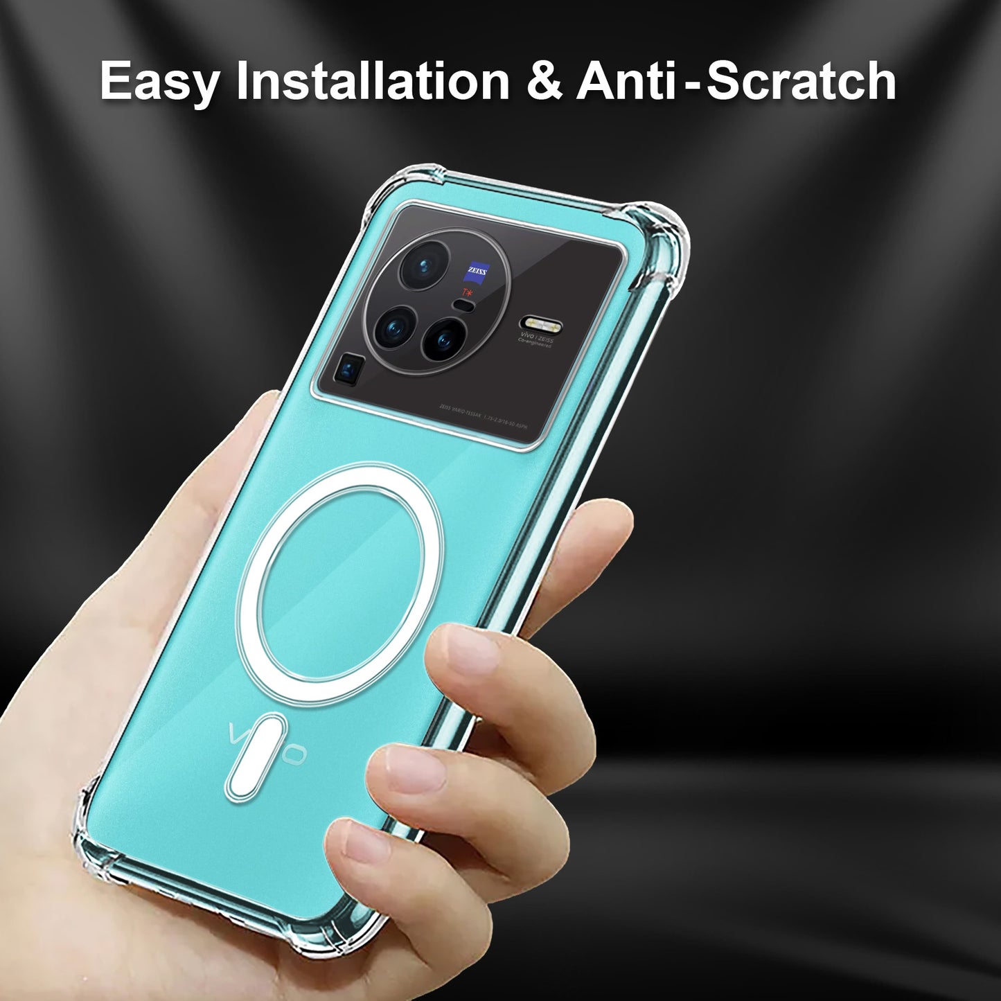 Magsafe Back Cover for Vivo X80 Pro