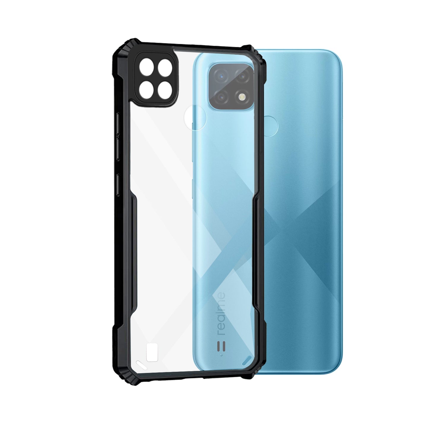 360 Degree Protection Back Cover For Realme C21