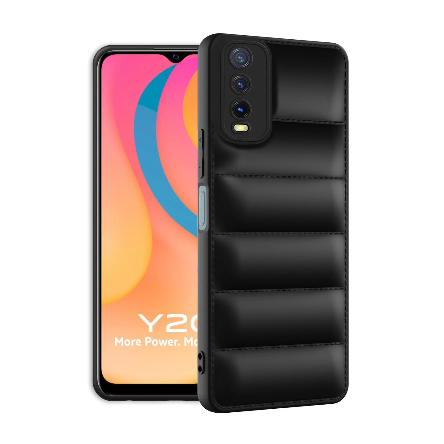 Puffer Back Cover for Vivo Y20