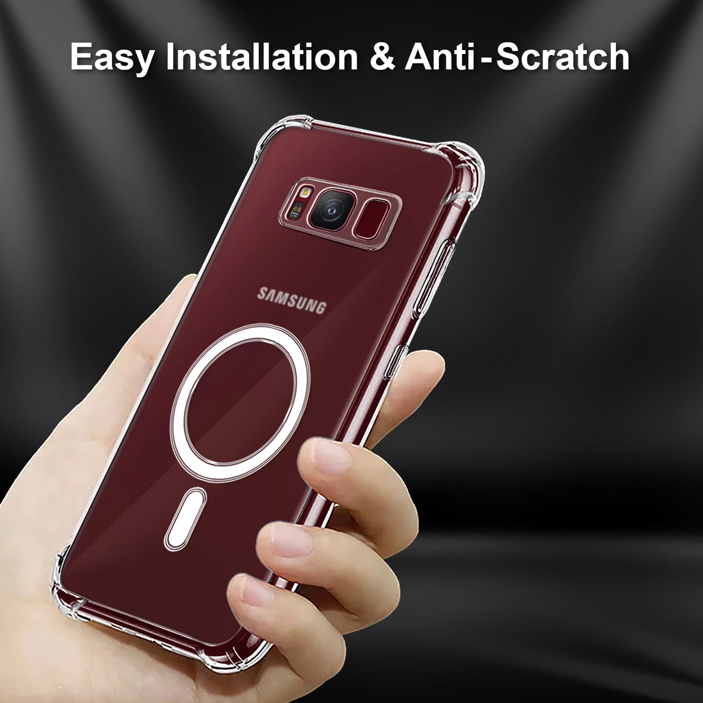 Magsafe Back Cover for Samsung Galaxy S8 Plus