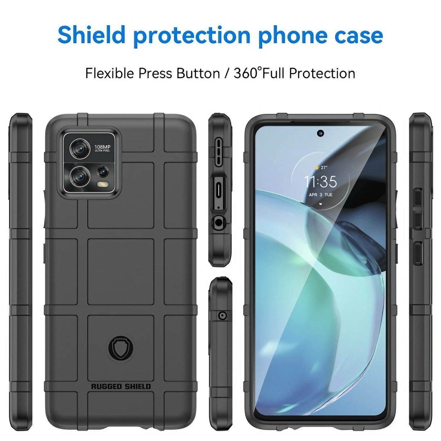 Armor Back Cover for Motorola Moto G72