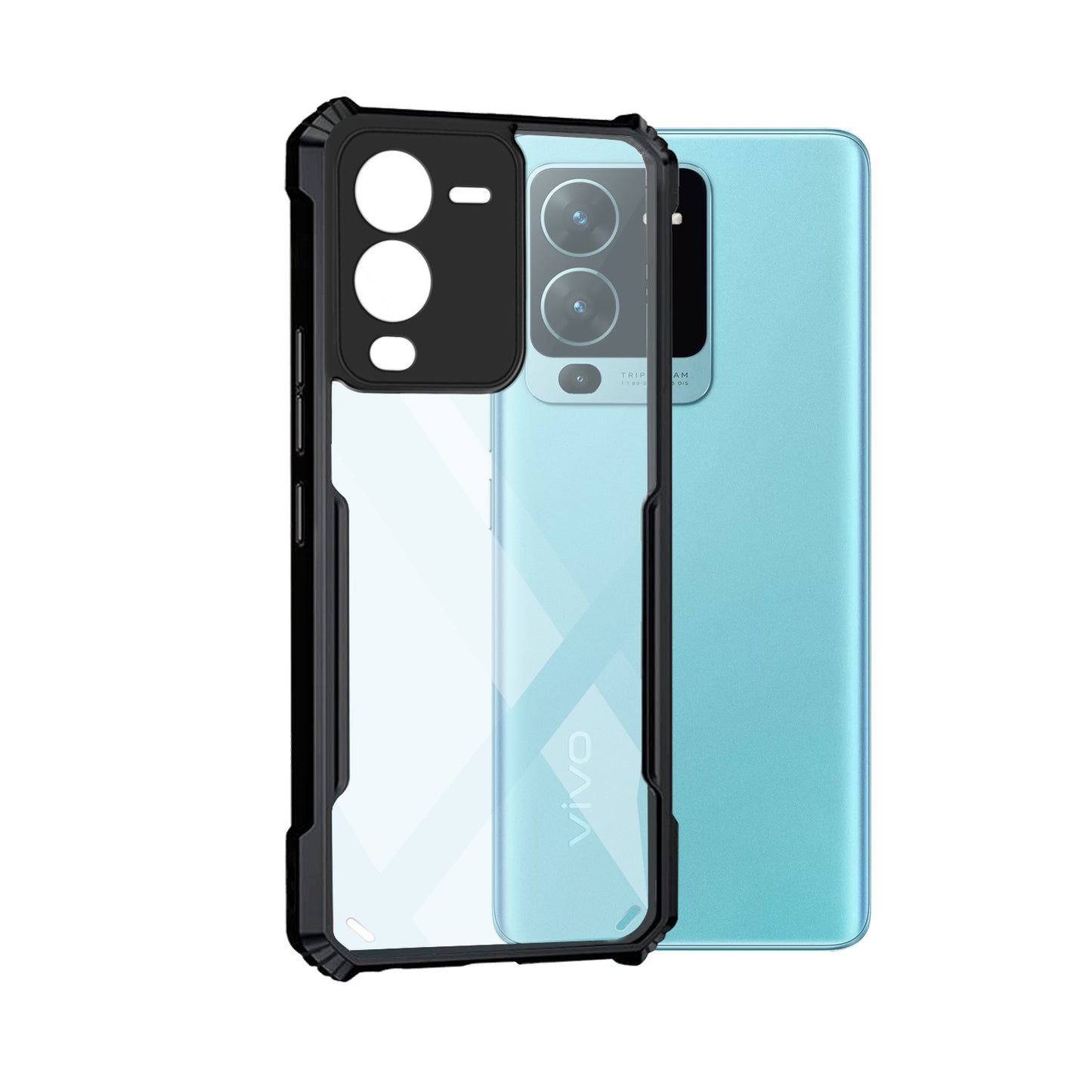 360 Degree Protection Back Cover For Vivo V25 Pro