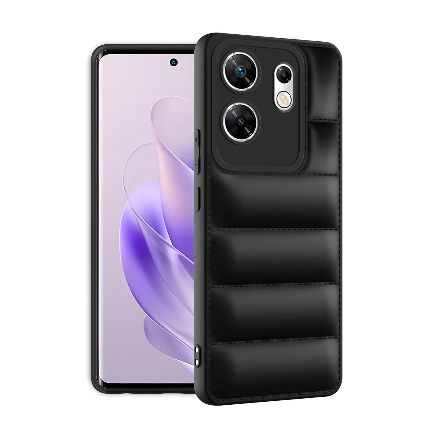 Puffer Back Cover for Infinix Zero 30 4G