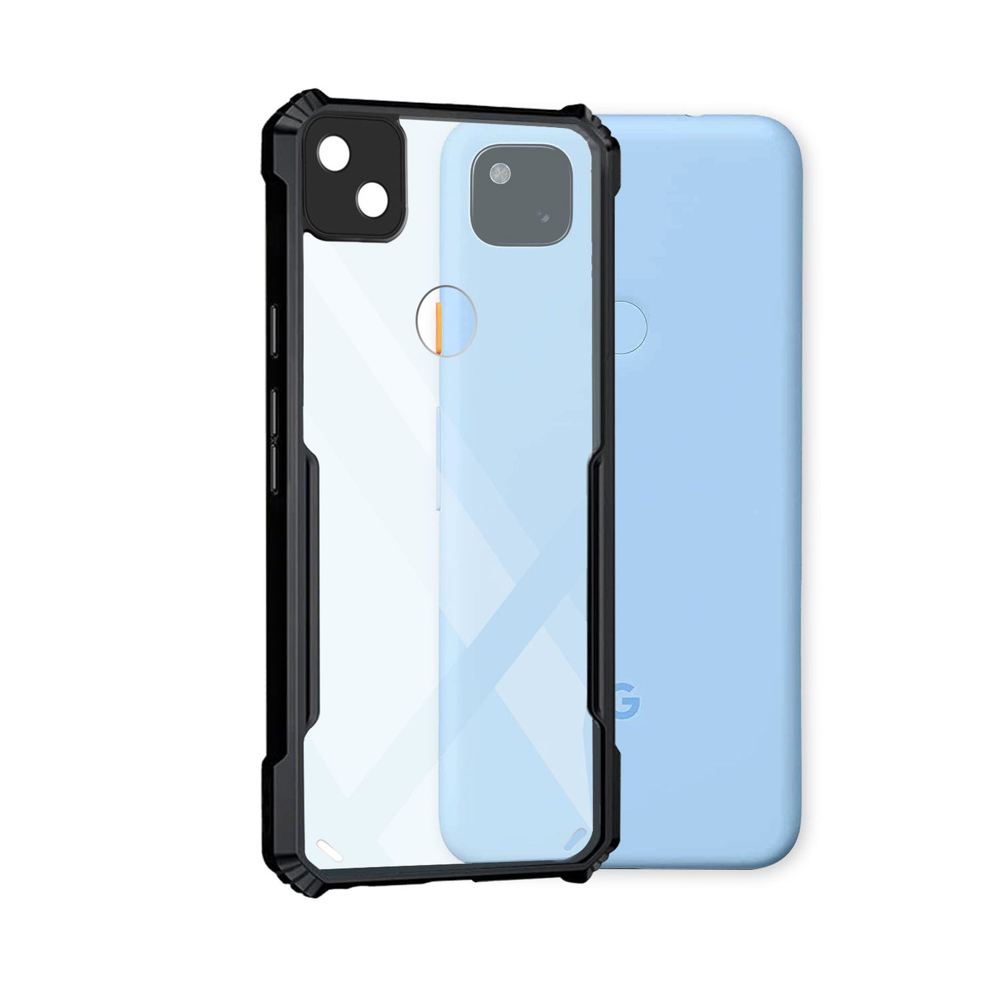 360 Degree Protection Back Cover For Google Pixel 4A 4G