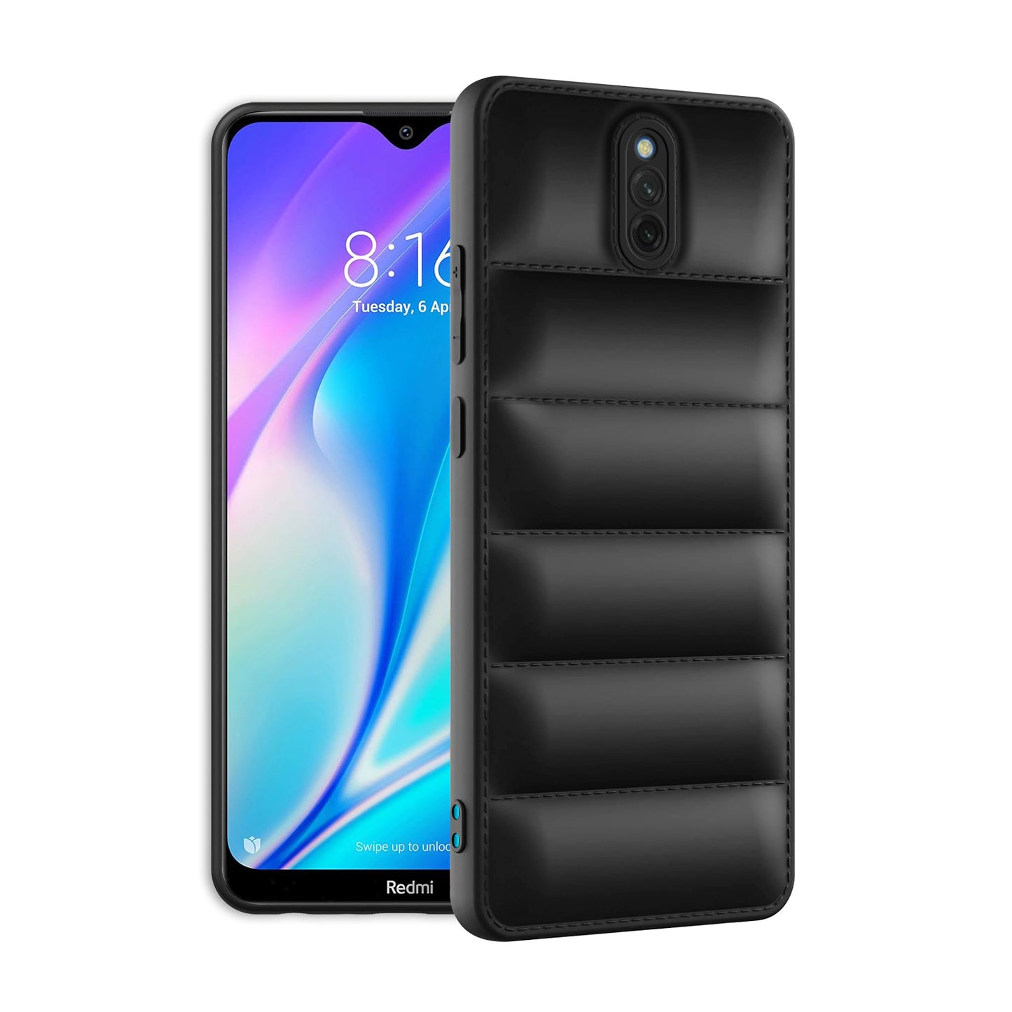 Puffer Back Cover for Redmi 8A