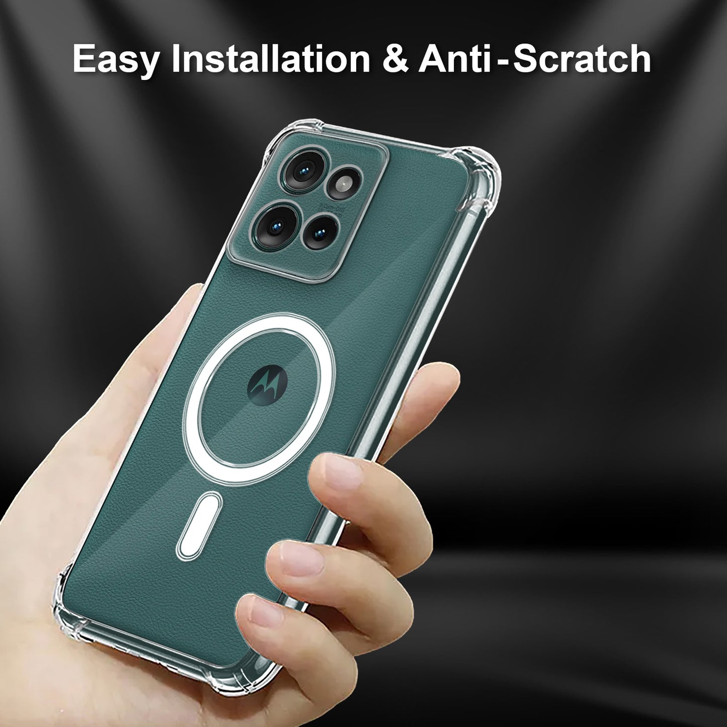 Magsafe Back Cover for Motorola Moto Edge 50
