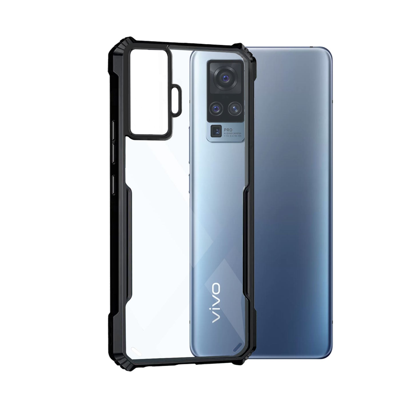 360 Degree Protection Back Cover For Vivo X50 Pro