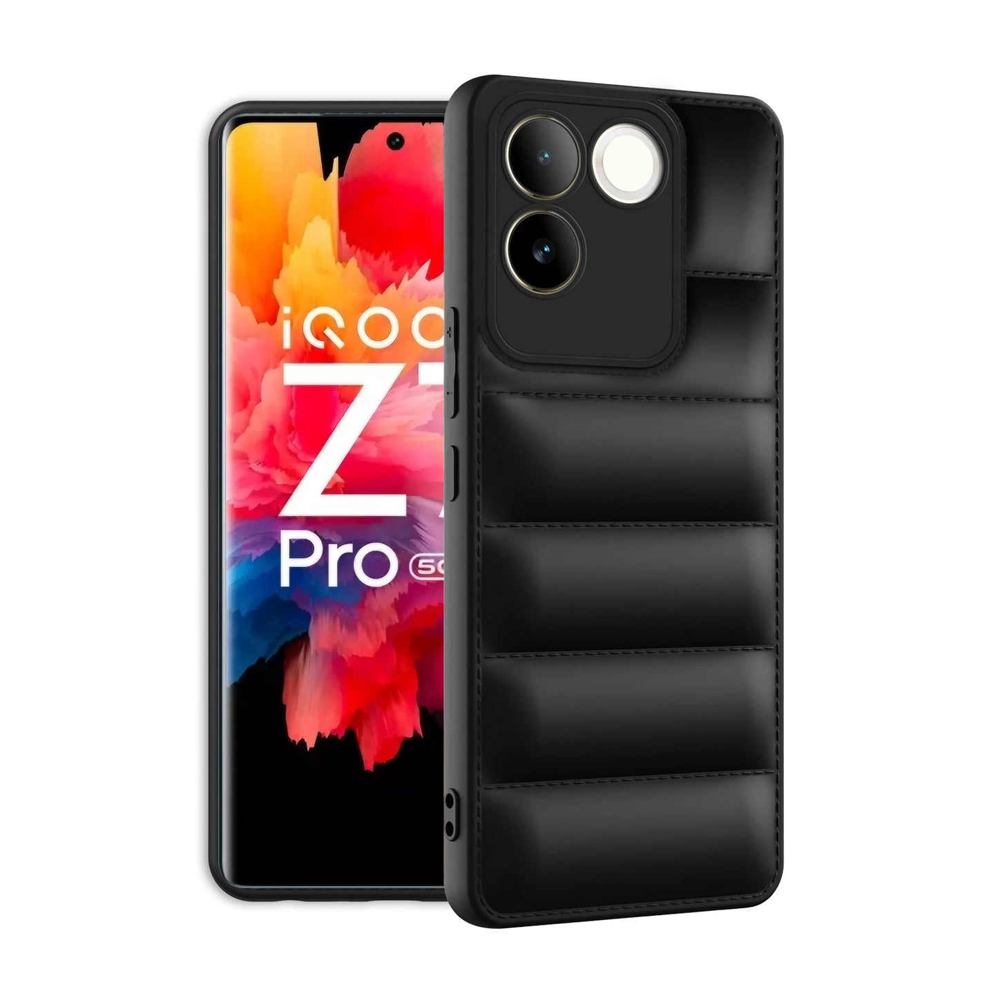 Puffer Back Cover for IQOO Z7 Pro