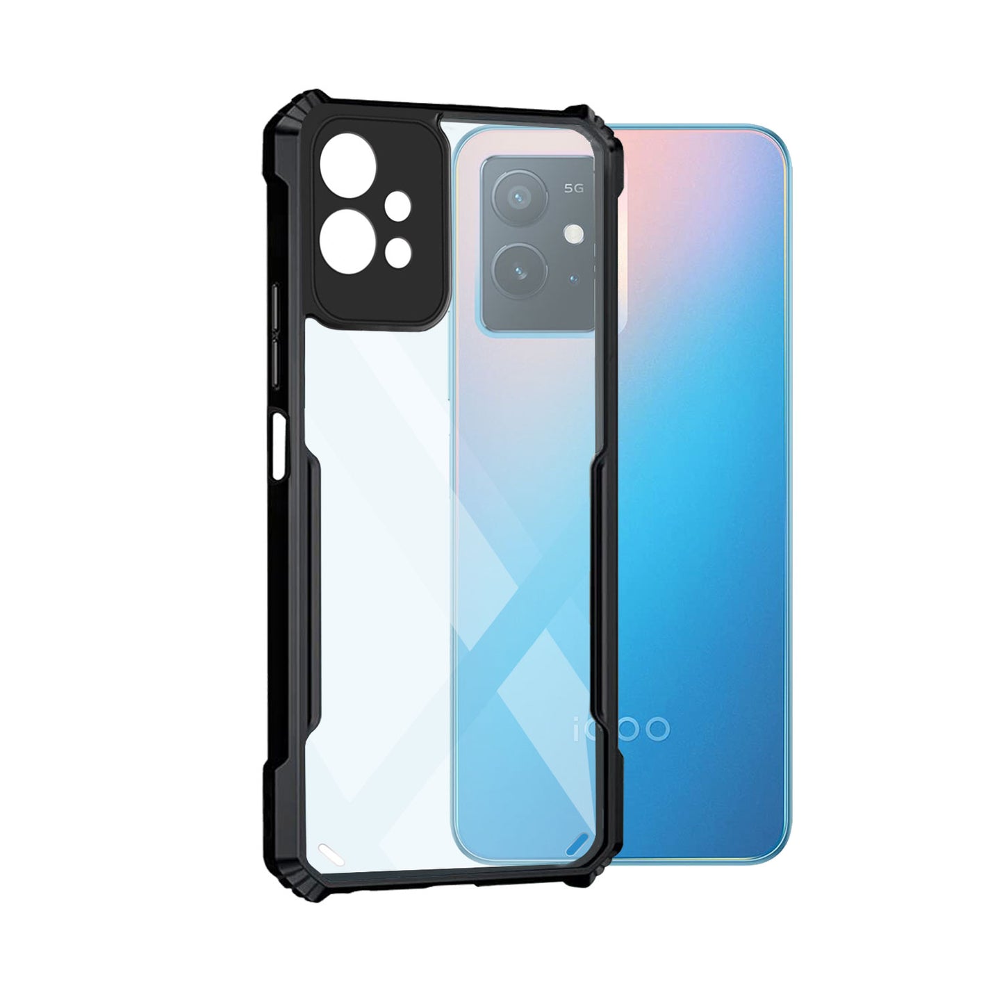 360 Degree Protection Back Cover For Vivo Vivo T1 5G