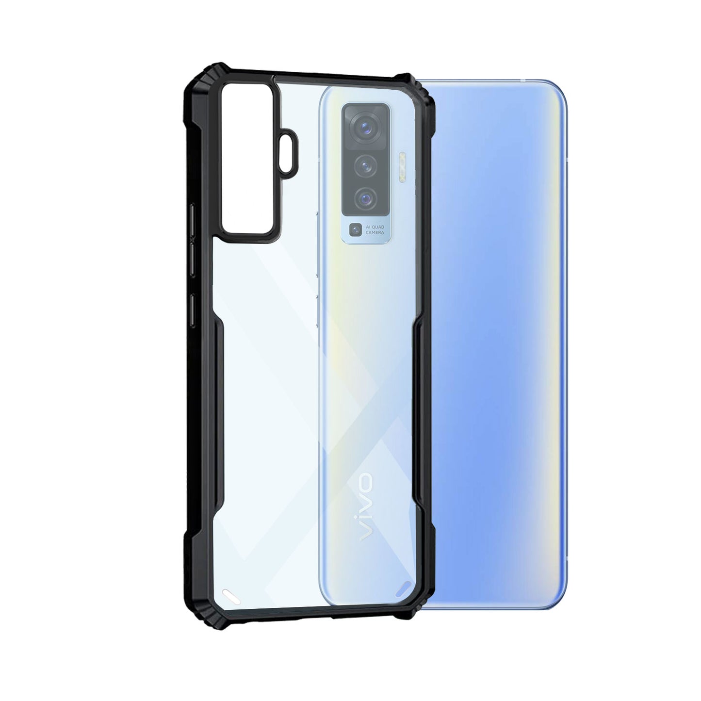 360 Degree Protection Back Cover For Vivo X50