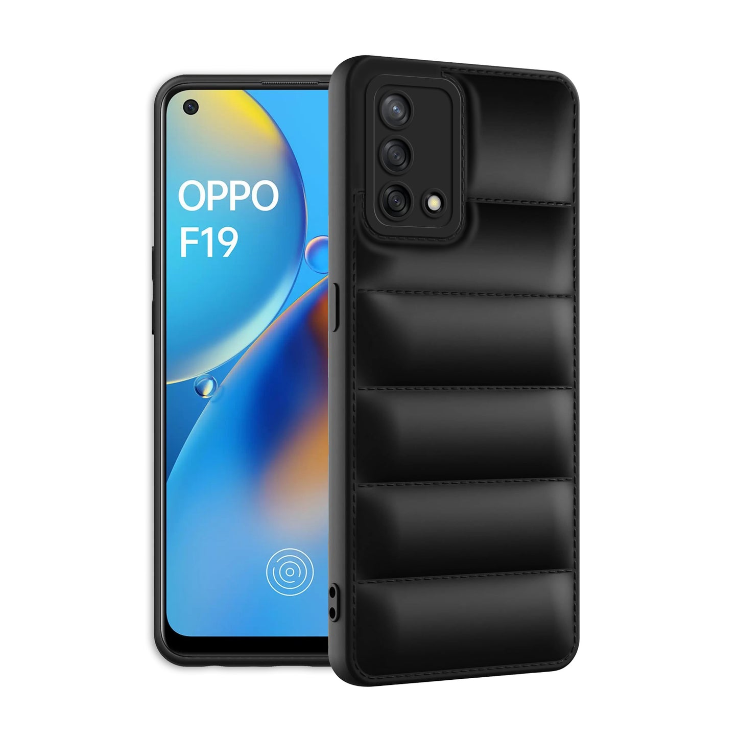 Puffer Back Cover for Oppo F19