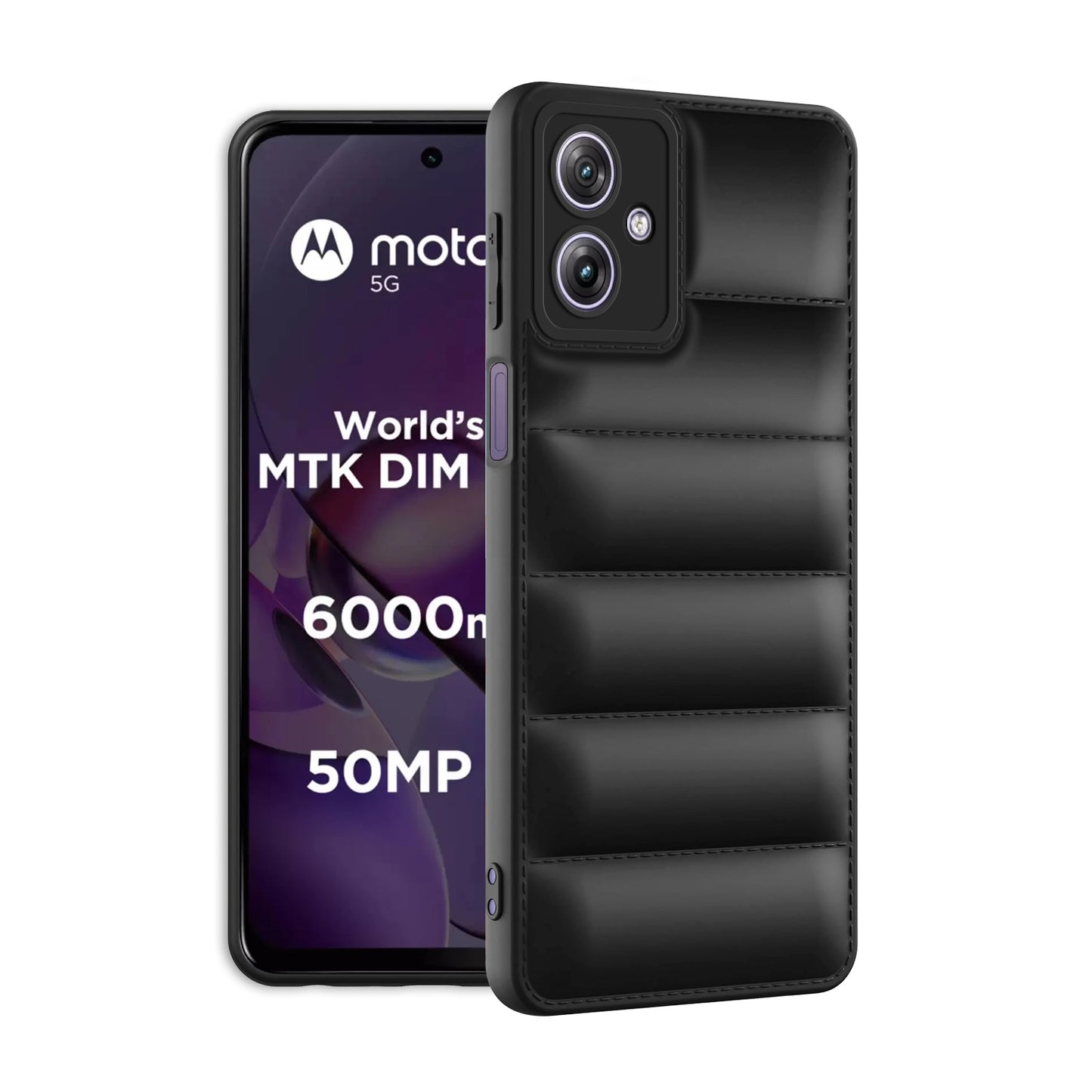 Puffer Back Cover for Motorola Moto G64 5G