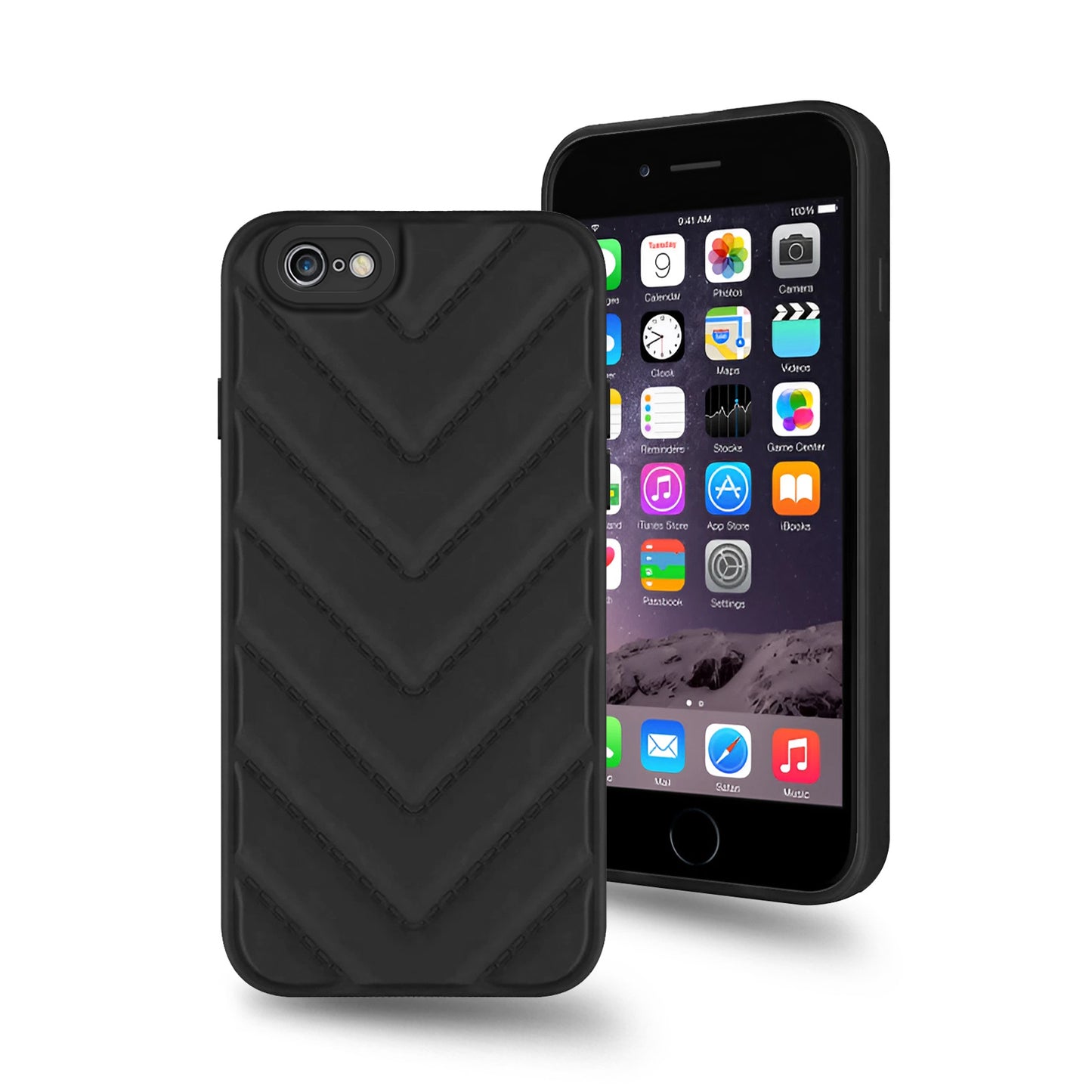 Wave Cushioned Back Cover for Apple iPhone 6