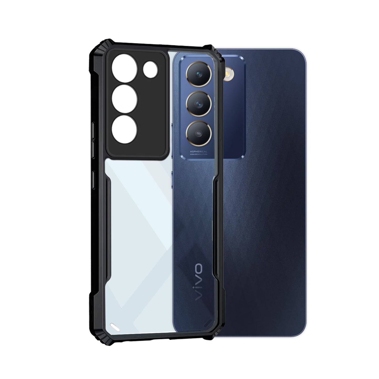 360 Degree Protection Back Cover For Vivo T3 5G