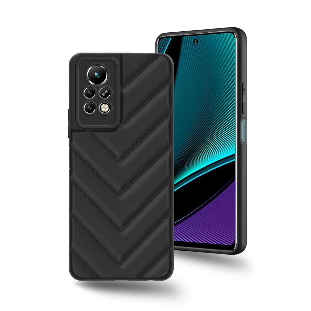 Wave Cushioned Back Cover for Infinix Note 11 Pro