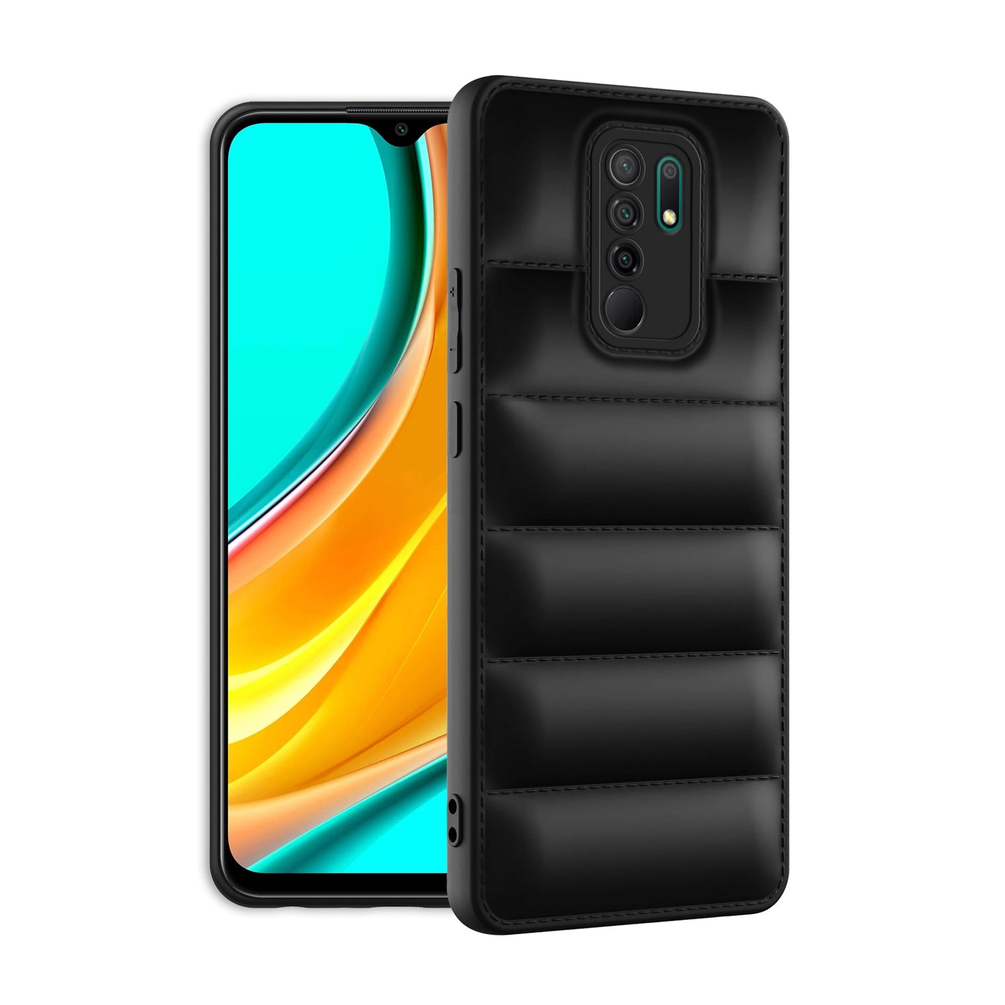 Puffer Back Cover for Redmi 9 Prime