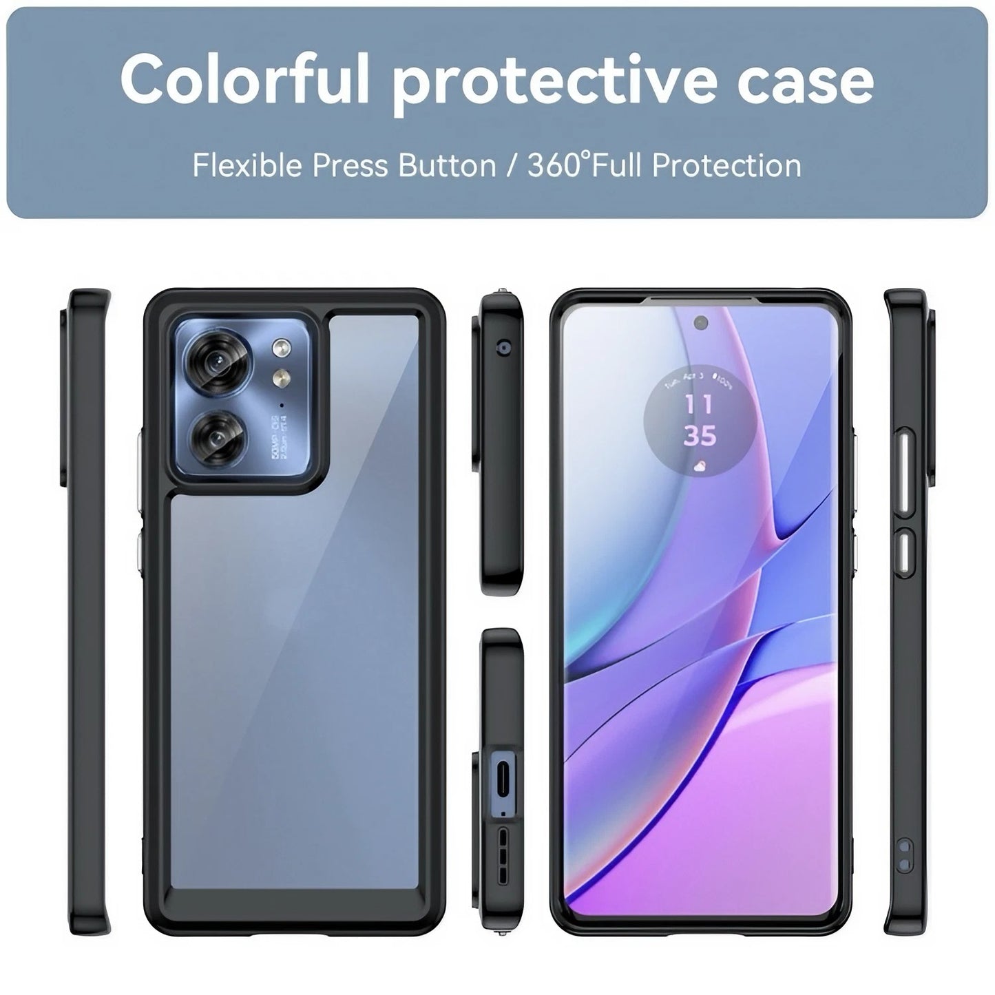 Space Case Design For Motorola Moto Edge 40