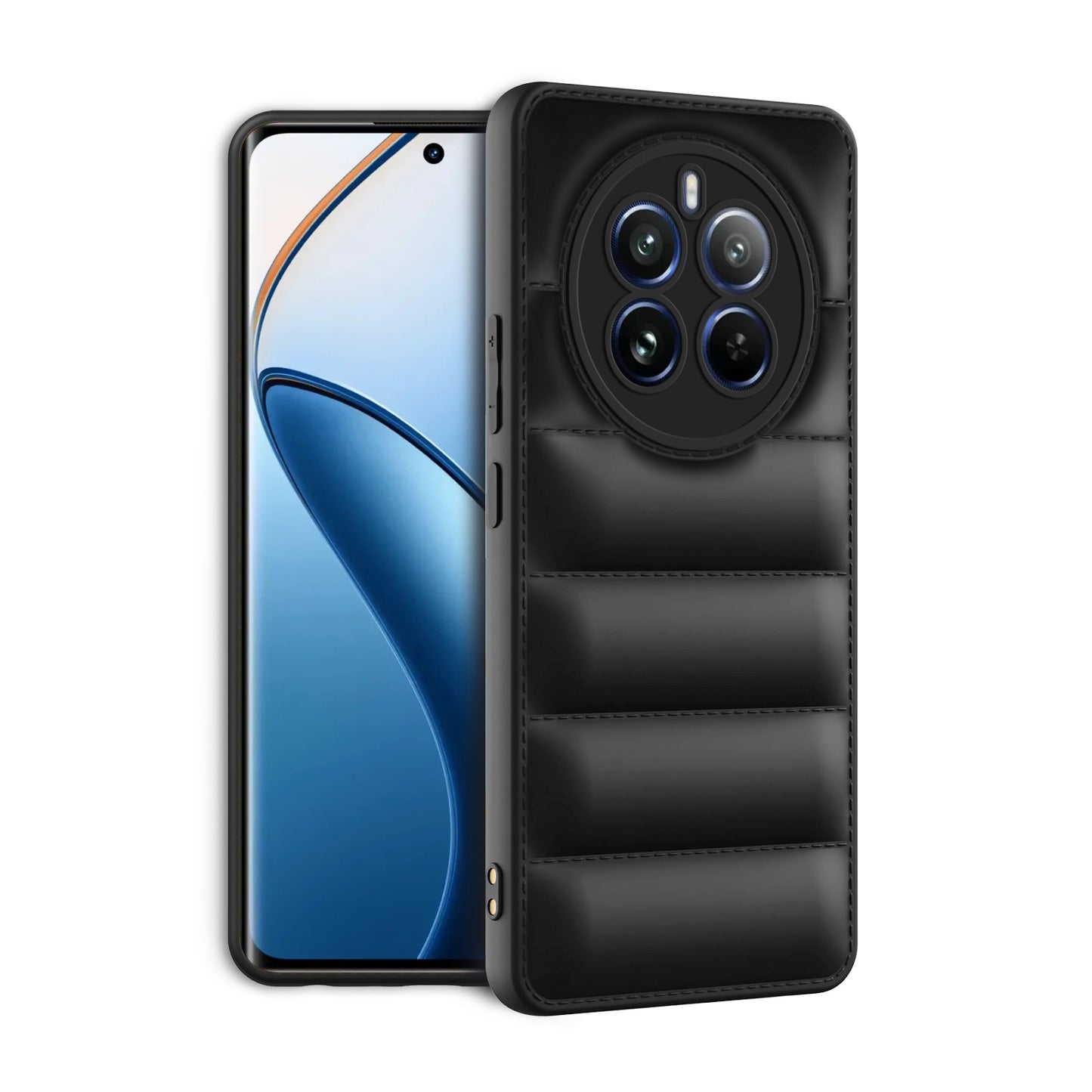 Puffer Back Cover for Realme 12 Pro Plus