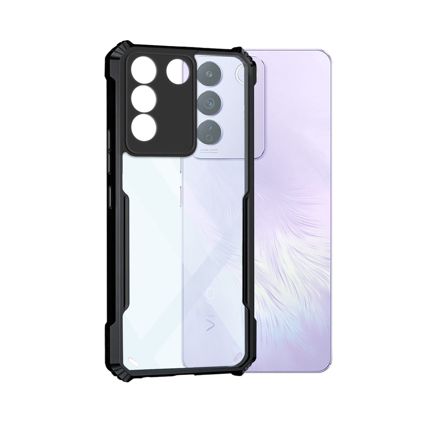 360 Degree Protection Back Cover For Vivo V27E