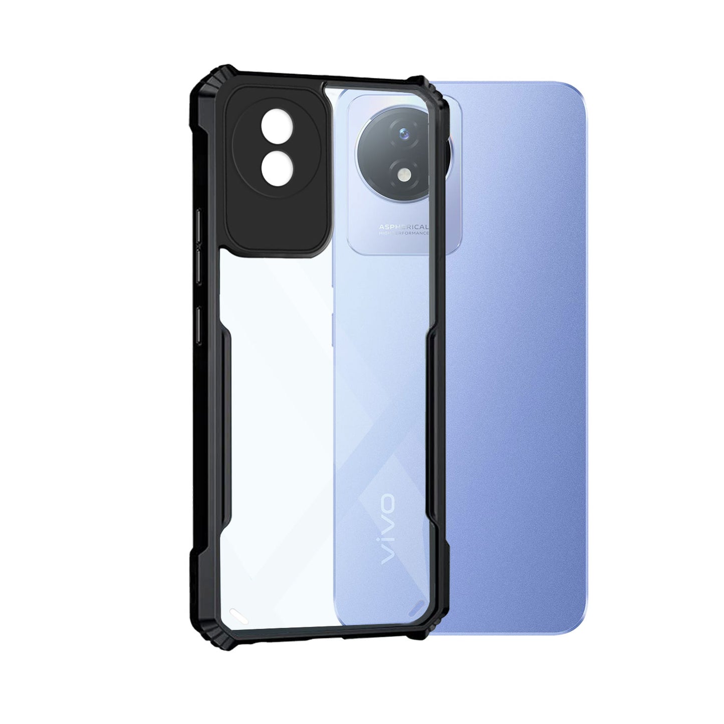 360 Degree Protection Back Cover For Vivo Y02