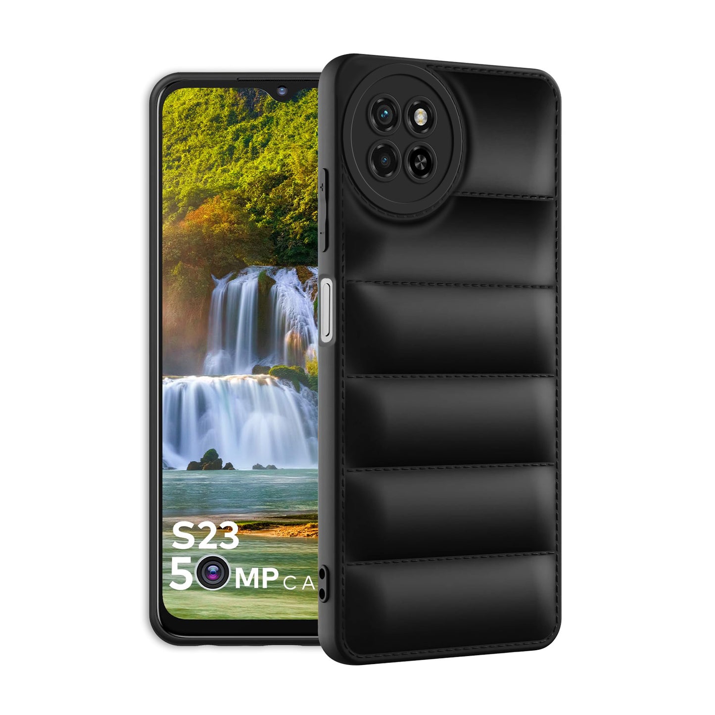 Puffer Back Cover for iTel S23