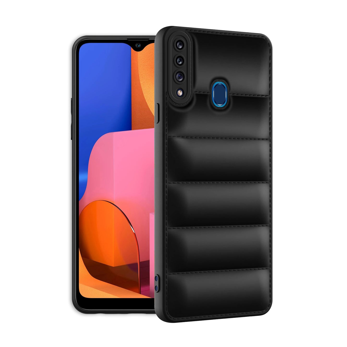 Puffer Back Cover for Samsung Galaxy A20s