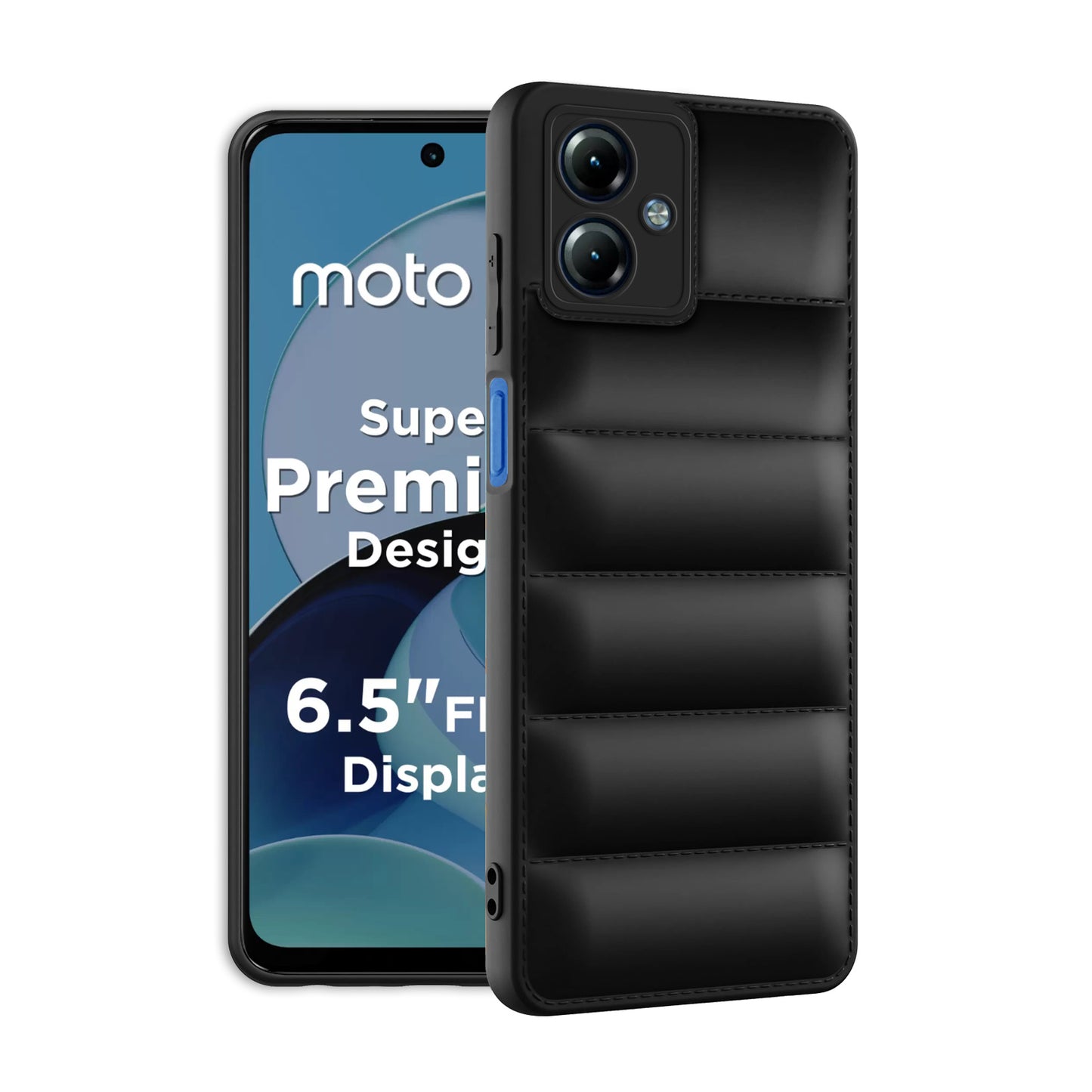 Puffer Back Cover for Motorola Moto G14