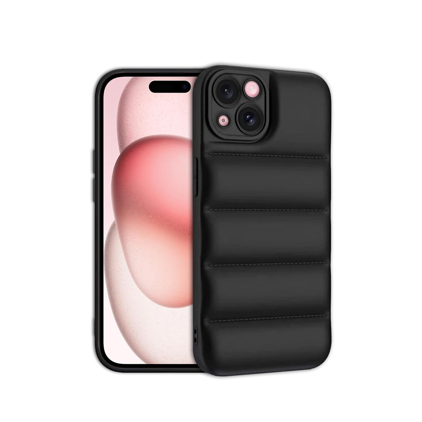 Puffer Back Cover for Apple iPhone 15 Plus