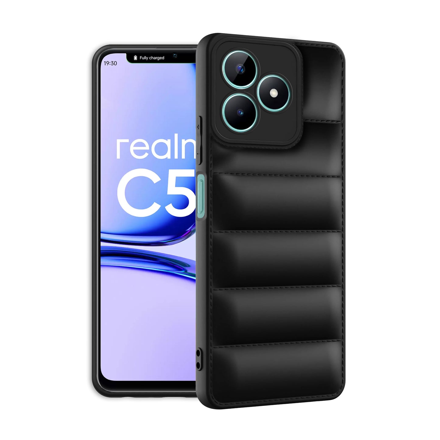 Puffer Back Cover for Realme C53