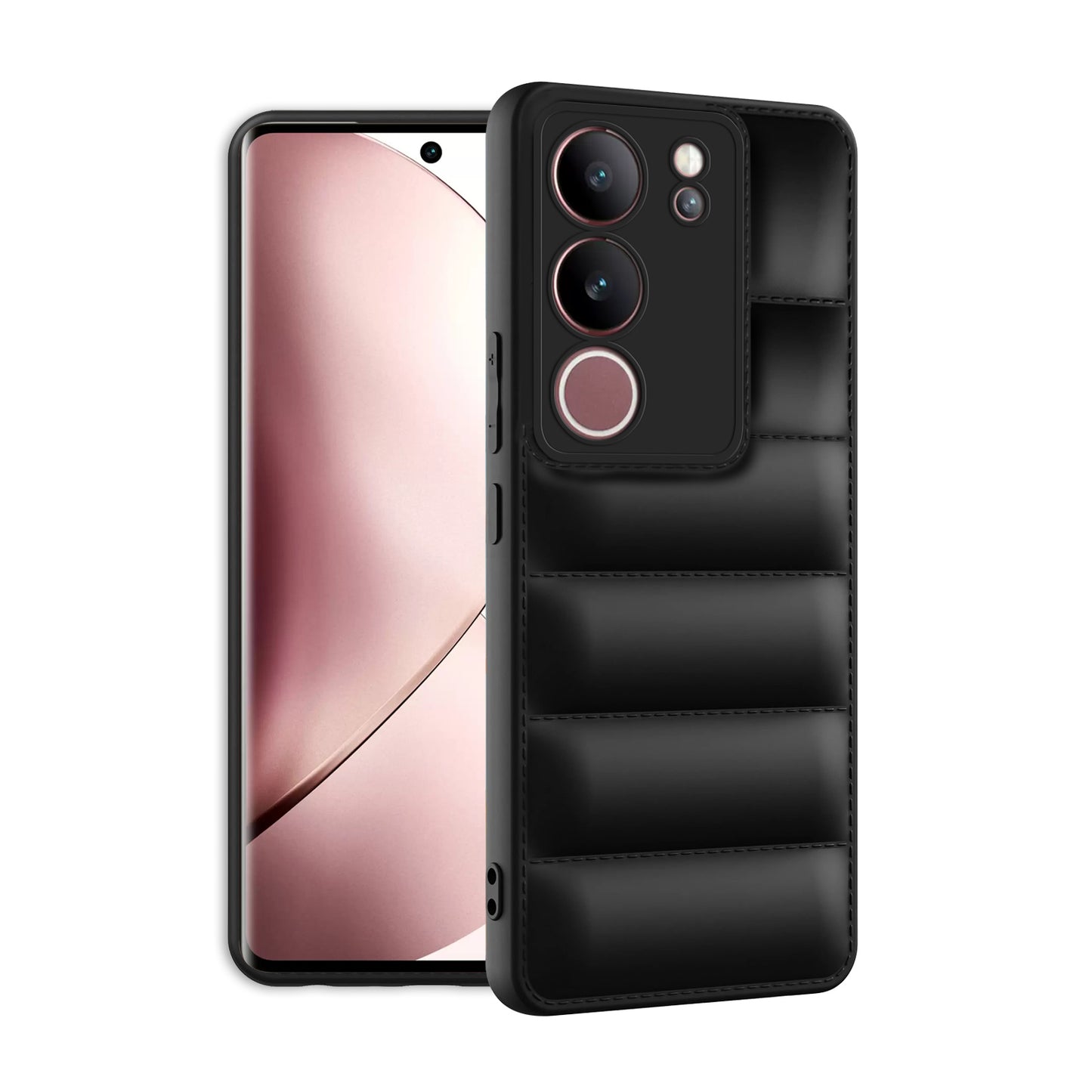 Puffer Back Cover for Vivo V29 Pro