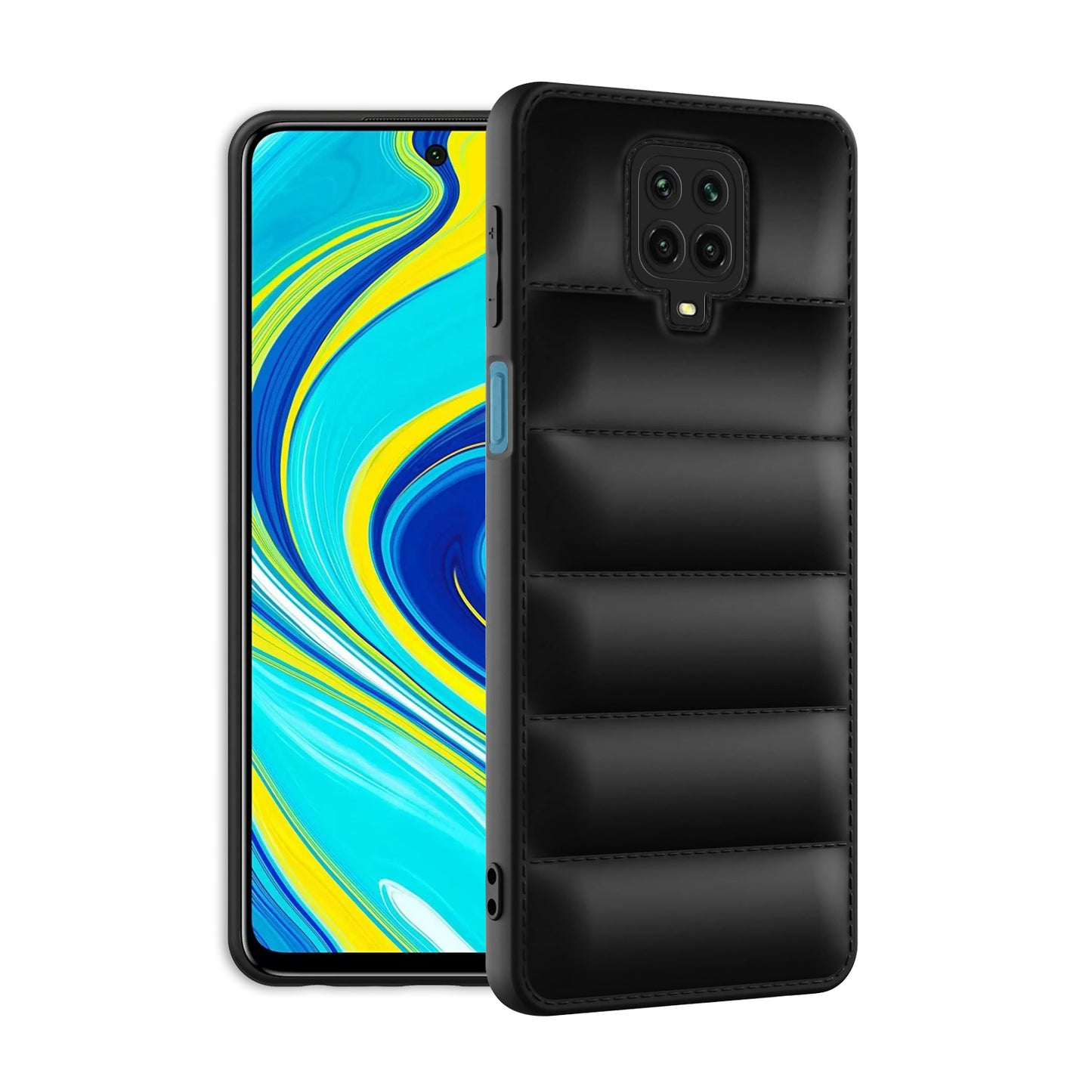 Puffer Back Cover for Redmi Note 9 Pro