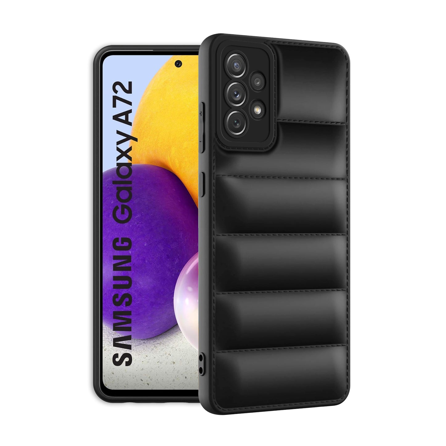 Puffer Back Cover for Samsung Galaxy A72