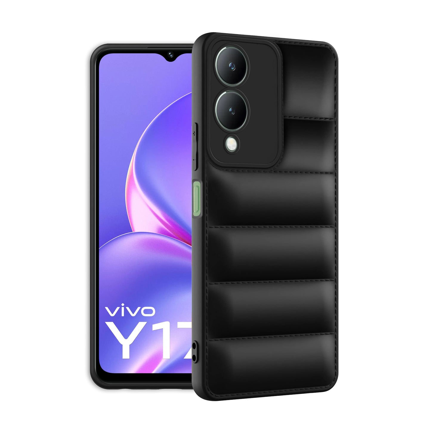 Puffer Back Cover for Vivo Y17s