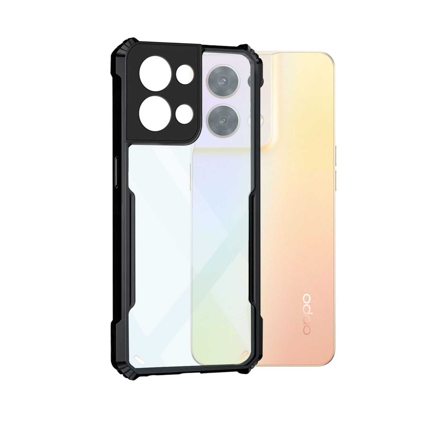 360 Degree Protection Back Cover For Oppo Reno 8 5G