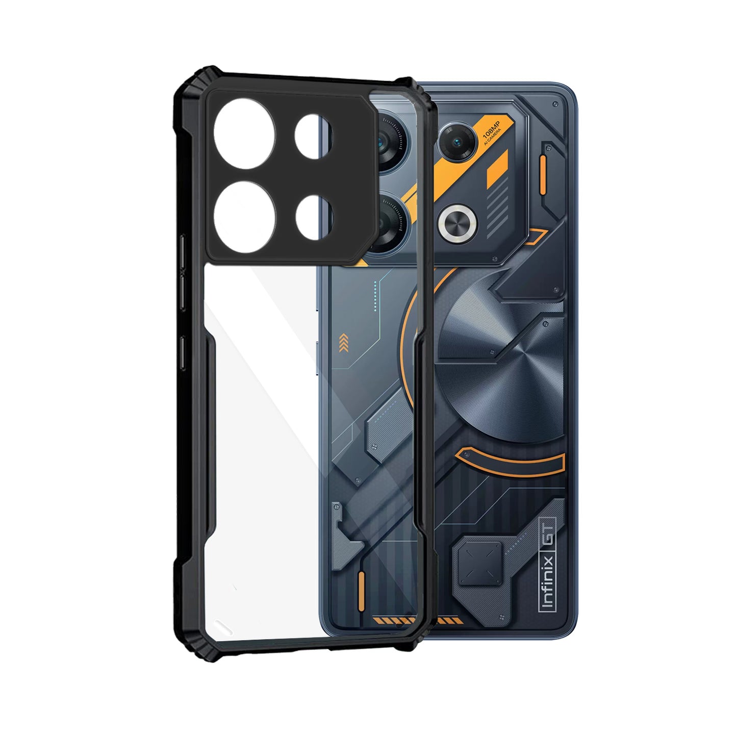360 Degree Protection Back Cover For Infinix GT 10 Pro