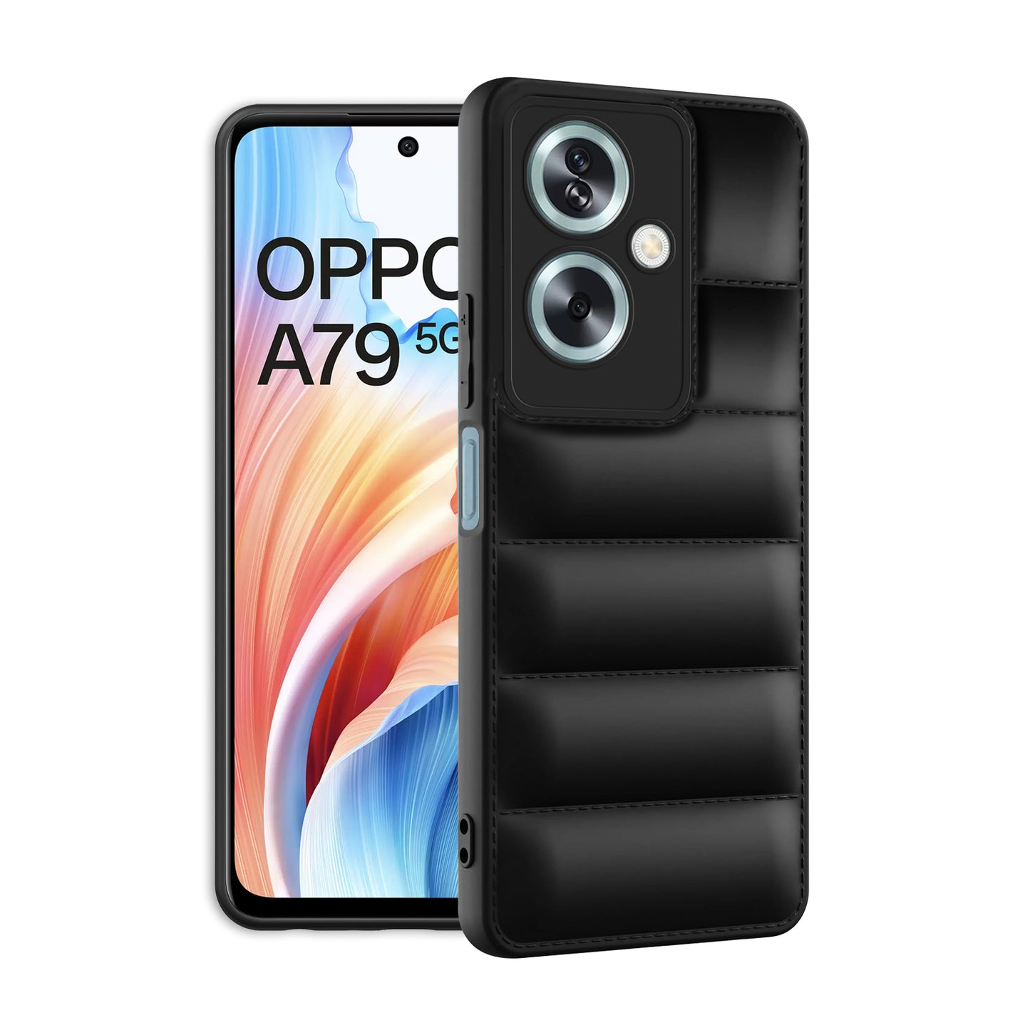 Puffer Back Cover for Oppo A79 5G