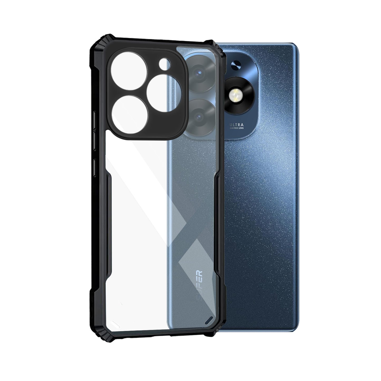 360 Degree Protection Back Cover For iTel S23 Plus