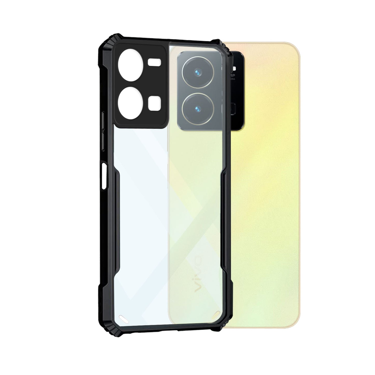 360 Degree Protection Back Cover For Vivo Y35