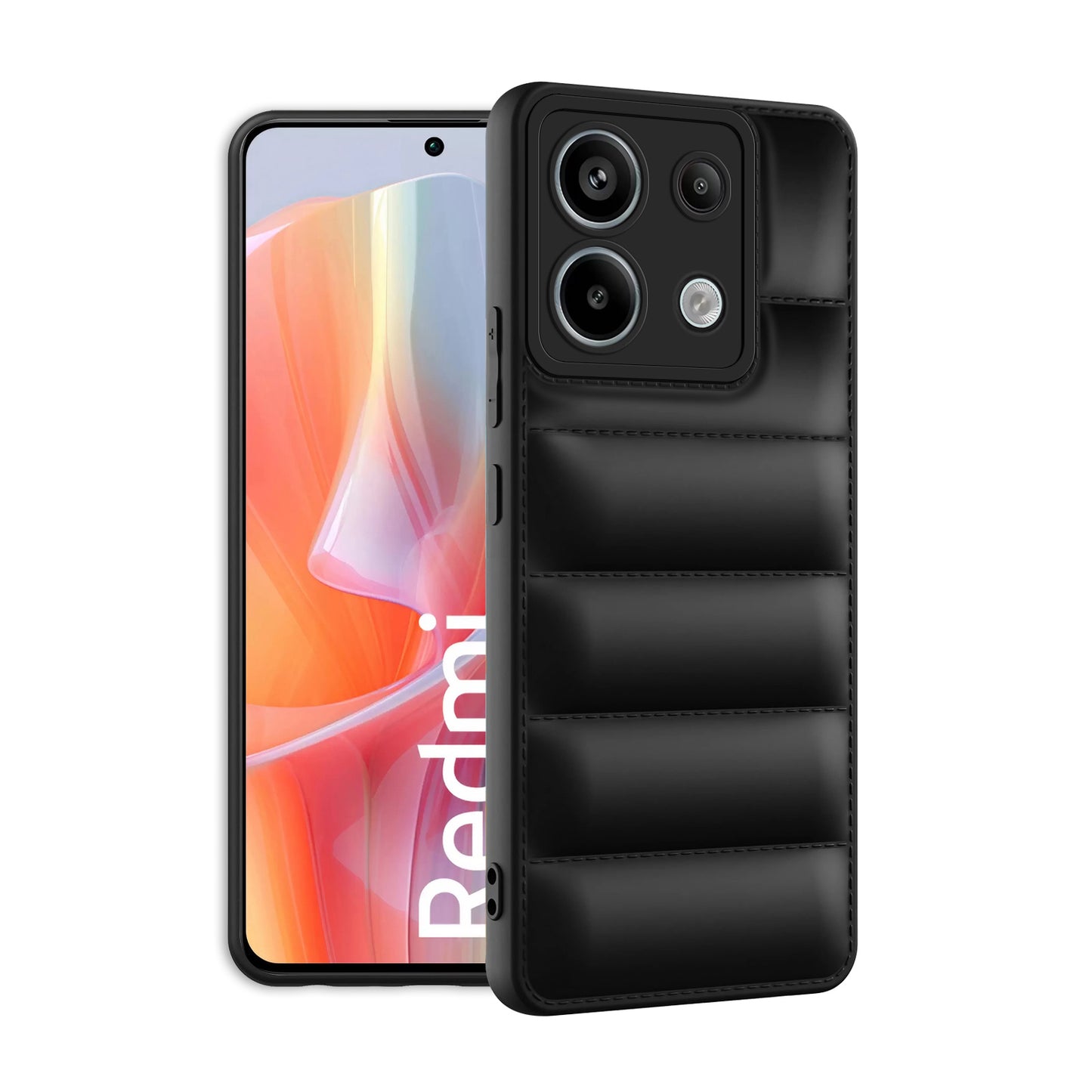 Puffer Back Cover for Redmi Note 13 Pro 5G