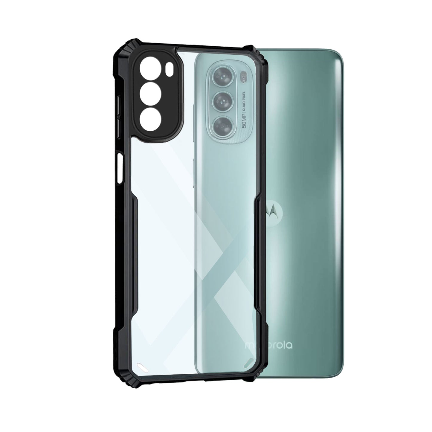 360 Degree Protection Back Cover For Motorola Moto G62