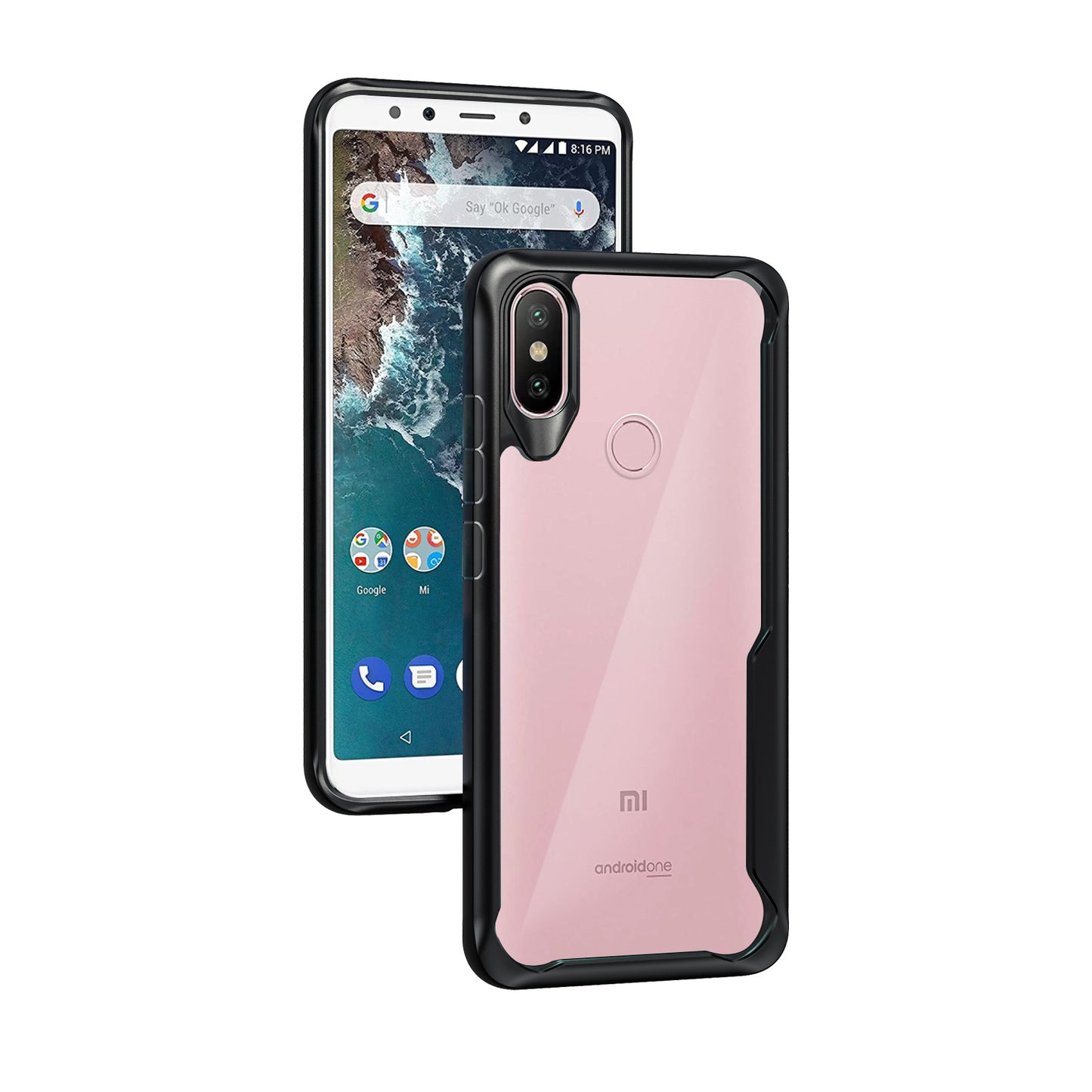 360 Degree Protection Back Cover For Mi A2