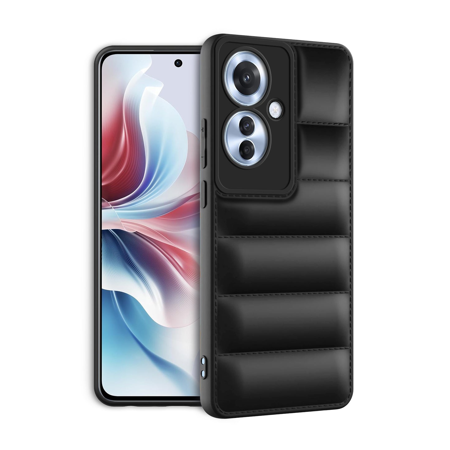 Puffer Back Cover for Oppo F25 Pro