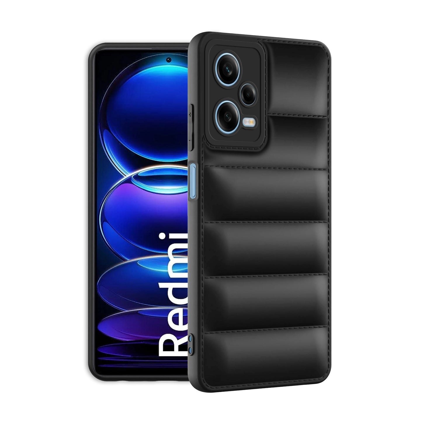 Puffer Back Cover for Redmi Note 12 Pro 5G